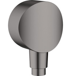 Przyłącze węża FixFit czarny chrom szczotkowany Hansgrohe (26453340)