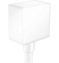 Przyłącze węża FixFit biały mat Hansgrohe (26455700)
