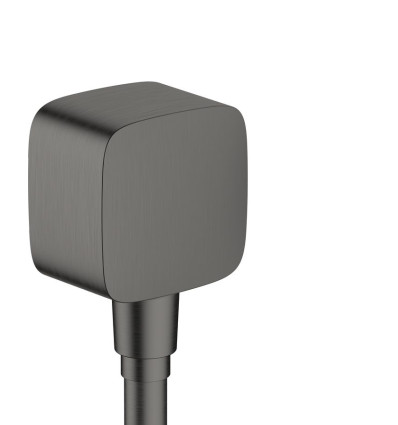 Przyłącze węża FixFit czarny chrom szczotkowany Hansgrohe (26457340)
