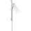 Zestaw prysznicowy 100 Vario EcoSmart z drążkiem 65 cm Biały/Chrom Crometta Hansgrohe (26534400)