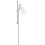 Zestaw prysznicowy 100 Vario EcoSmart z drążkiem 90 cm Biały/Chrom Crometta Hansgrohe (26538400)