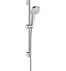 Zestaw prysznicowy 110 Multi EcoSmart z drążkiem 65 cm Biały/Chrom Croma Select E Hansgrohe (26581400)