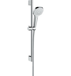 Zestaw prysznicowy 110 Vario EcoSmart z drążkiem 65 cm Biały/Chrom Croma Select E Hansgrohe (26583400)