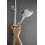 Zestaw prysznicowy 110 Multi EcoSmart z drążkiem 90 cm Biały/Chrom Croma Select E Hansgrohe (26591400)
