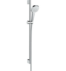 Zestaw prysznicowy 110 Vario EcoSmart z drążkiem 90 cm Biały/Chrom Croma Select E Hansgrohe (26593400)