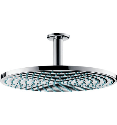 Głowica prysznicowa 300 1jet EcoSmart z przyłączem sufitowym Chrom Raindance S Hansgrohe (26600000)