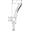 Punktowy zestaw prysznicowy 120 3jet z wężem 125 cm Chrom Raindance Select S Hansgrohe (26701000)
