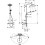 Bateria prysznicowa termostatyczna 280 Select 1jet Croma Select chrom Hansgrohe (26790000)
