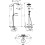 Bateria wannowa termostatyczna 280 Select 1jet Croma Select chrom Hansgrohe (26792000)