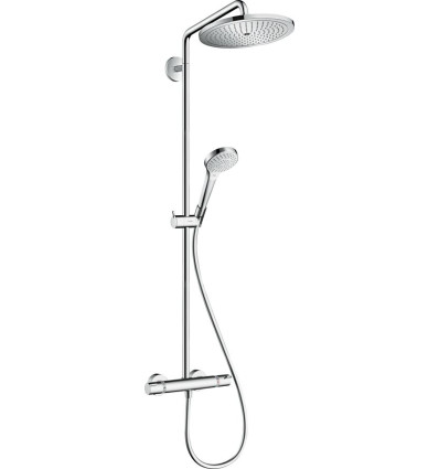 Bateria prysznicowa termostatyczna 280 EcoSmart Select 1jet Croma Select chrom Hansgrohe (26794000)