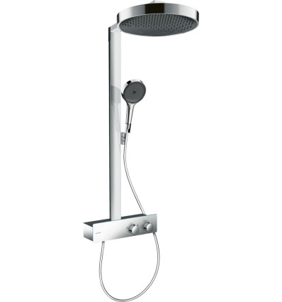 Komplet prysznicowy 360 1jet z termostatem ShowerTablet 350 Chrom Rainfinity Hansgrohe (26853000)