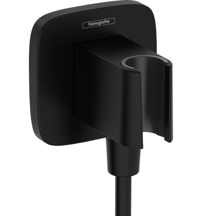 Uchwyt słuchawkowy FixFit czarny mat Hansgrohe (26887670)