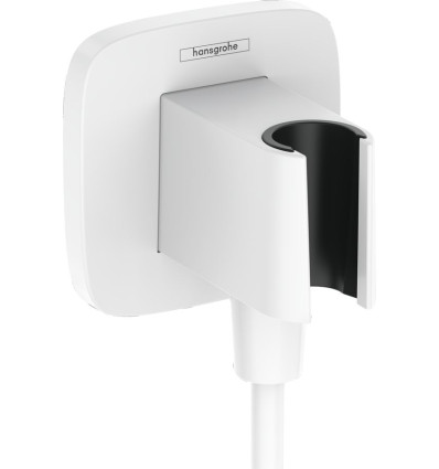 Uchwyt słuchawkowy FixFit biały mat Hansgrohe (26887700)