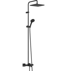 Bateria wannowa termostatyczna 240 1jet Vernis Shape czarny mat Hansgrohe (26900670)