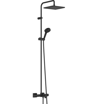 Bateria wannowa termostatyczna 240 1jet Vernis Shape czarny mat Hansgrohe (26900670)