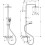 Bateria wannowa termostatyczna 240 1jet Vernis Shape czarny mat Hansgrohe (26900670)