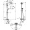 Bateria wannowa termostatyczna 240 1jet Raindance chrom Hansgrohe (27117000)