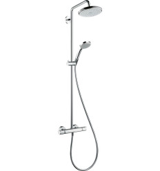 Bateria prysznicowa termostatyczna 220 EcoSmart 1jet Croma chrom Hansgrohe (27188000)