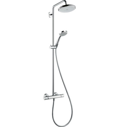 Bateria prysznicowa termostatyczna 220 EcoSmart 1jet Croma chrom Hansgrohe (27188000)