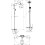 Bateria wannowa termostatyczna 220 1jet Croma chrom Hansgrohe (27223000)