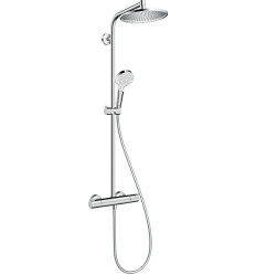 Komplet prysznicowy 240 1jet EcoSmart z termostatem Chrom Crometta S Hansgrohe (27268000)