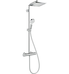 Komplet prysznicowy 240 1jet EcoSmart z termostatem Chrom Crometta E Hansgrohe (27281000)