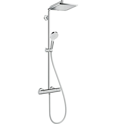 Komplet prysznicowy 240 1jet EcoSmart z termostatem Chrom Crometta E Hansgrohe (27281000)