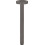Przyłącze sufitowe S 30 cm czarny chrom szczotkowany Hansgrohe (27389340)