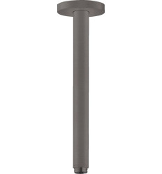 Przyłącze sufitowe S 30 cm czarny chrom szczotkowany Hansgrohe (27389340)