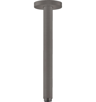 Przyłącze sufitowe S 30 cm czarny chrom szczotkowany Hansgrohe (27389340)