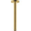 Przyłącze sufitowe S 30 cm złoty optyczny polerowany Hansgrohe (27389990)