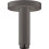 Przyłącze sufitowe S 10 cm czarny chrom szczotkowany Hansgrohe (27393340)