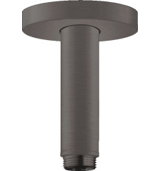 Przyłącze sufitowe S 10 cm czarny chrom szczotkowany Hansgrohe (27393340)