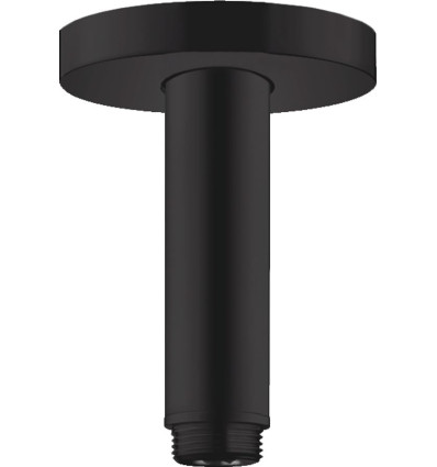 Przyłącze sufitowe S 10 cm czarny mat Hansgrohe (27393670)