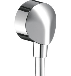 Przyłącze węża E z zaworem zwrotnym Chrom FixFit Hansgrohe (27454000)