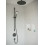 Przyłącze węża E z zaworem zwrotnym Czarny Chrom Szczotkowany FixFit Hansgrohe (27454340)