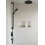 Przyłącze węża E z zaworem zwrotnym Czarny Matowy FixFit Hansgrohe (27454670)