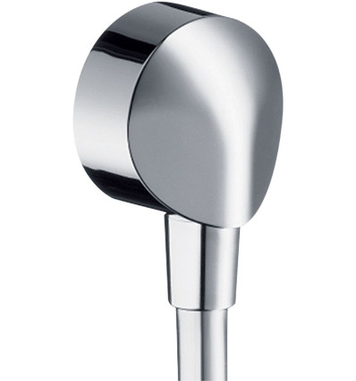 Przyłącze węża E z zaworem zwrotnym Chrom FixFit Hansgrohe (27458000)