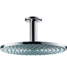 Głowica prysznicowa 240 1jet EcoSmart z przyłączem sufitowym Chrom Raindance S Hansgrohe (27463000)