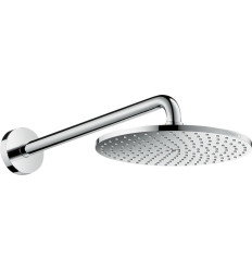Głowica prysznicowa 240 1jet PowderRain z ramieniem prysznicowym Chrom Raindance S Hansgrohe (27607000)