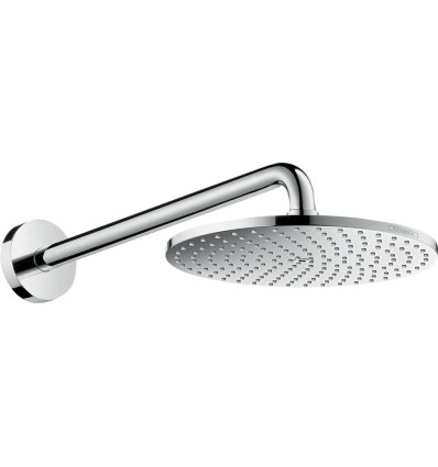 Głowica prysznicowa 240 1jet PowderRain z ramieniem prysznicowym Chrom Raindance S Hansgrohe (27607000)