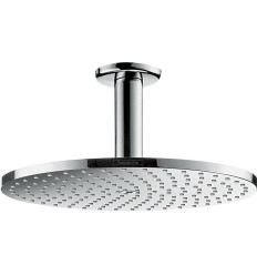 Głowica prysznicowa 240 1jet PowderRain z przyłączem sufitowym Chrom Raindance S Hansgrohe (27620000)