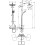 Komplet prysznicowy 280 1 jet z termostatem Ecostat E Chrom Croma E Hansgrohe (27630000)