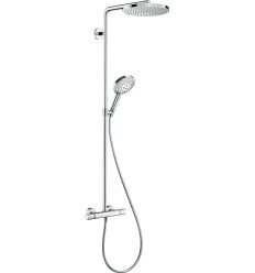 Komplet prysznicowy 240 1jet PowderRain z termostatem Chrom Raindance Select S Hansgrohe (27633000)