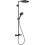Komplet prysznicowy 240 1jet PowderRain z termostatem Czarny Matowy Raindance Select S Hansgrohe (27633670)