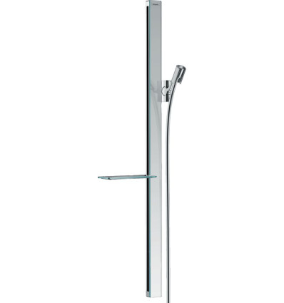 Drążek prysznicowy E 90 cm z wężem Isiflex 160 cm Chrom Unica Hansgrohe (27640000)