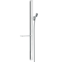 Drążek prysznicowy E 90 cm z wężem Isiflex 160 cm Biały/Chrom Unica Hansgrohe (27640400)