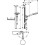 Zestaw prysznicowy 120 3jet z drążkiem 90 cm i półką Chrom Raindance Select S Hansgrohe (27648000)