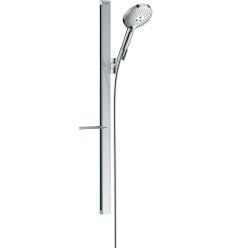 Zestaw prysznicowy 120 3jet EcoSmart z drążkiem 90 cm i półką Chrom Raindance Select S Hansgrohe (27649000)