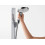 Zestaw prysznicowy 120 3jet EcoSmart z drążkiem 90 cm i półką Chrom Raindance Select S Hansgrohe (27649000)